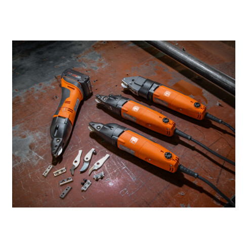 FEIN Cisaille sans fil jusqu’à 1,6 mm ABSS 18 1.6 E AS Set 2x 5 Ah