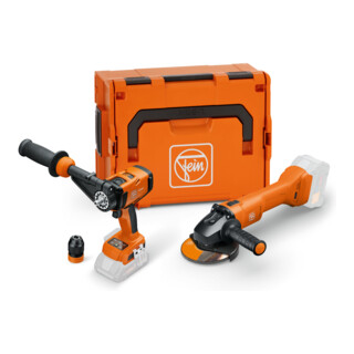 FEIN Combo Avantage Perceuse-visseuse sans fil ASCM 18-4 QM AS & Meuleuse d'angle sans fil