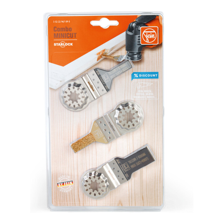 Fein Combo Starlock MINI CUT 3-teilig