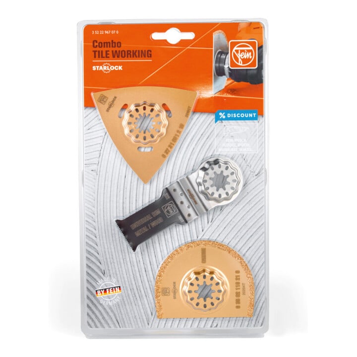 Fein Combo Starlock TILE WORKING 3-teilig