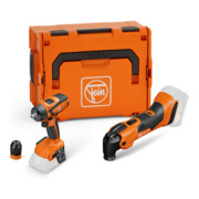 FEIN Combo Vantaggio Multimaster AMM 500 a Batteria & Avvitatore a Batteria ASCM 18 Q