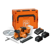 FEIN Compacte accu-handcirkelzaag voor metaal F-IRON Cut 57 AS Set 2 x 8 Ah