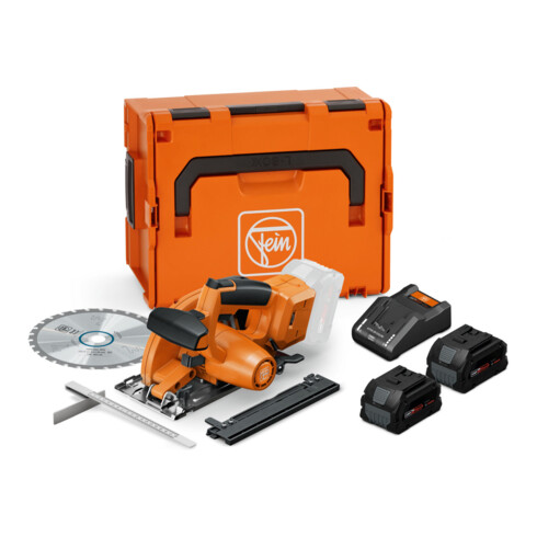 FEIN Compacte accu-handcirkelzaag voor metaal F-IRON Cut 57 AS Set 2 x 8 Ah
