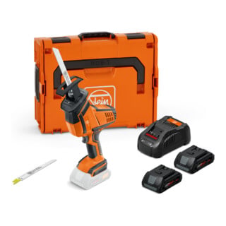 FEIN Compacte accu-reciprozaag ASAS 18-21 K AS Set 2 x 4 Ah