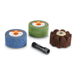 Fein Edelstahl-Set Satinieren Profile für WPO14-25E