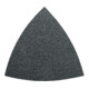 Fein Feuille de ponçage triangulaire non perforée, 80 mm K120, lot de 50-4
