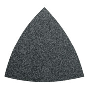 Fein Feuille de ponçage triangulaire non perforée, 80 mm K80, lot de 50-4