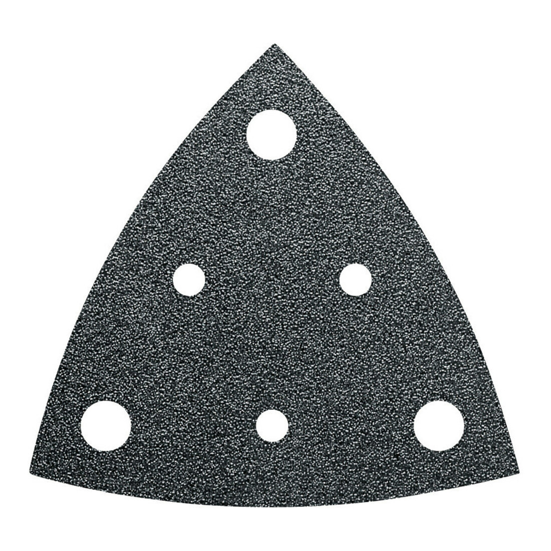 Fein Feuille de ponçage triangulaire perforée, 80 mm K80, lot de 5
