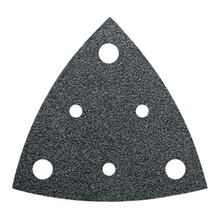 Fein Feuilles abrasives, perforées, Longueur d’arête 80 mm