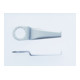 Fein Forme droite, Longueur de coupe 35/20 mm, Longueur totale 83 mm-1
