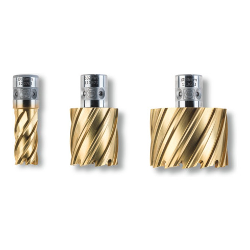 Fein Fraise HSS Dura 50 emmanchement QuickIN, Ø perçage 18 mm, Profondeur de coupe 50
