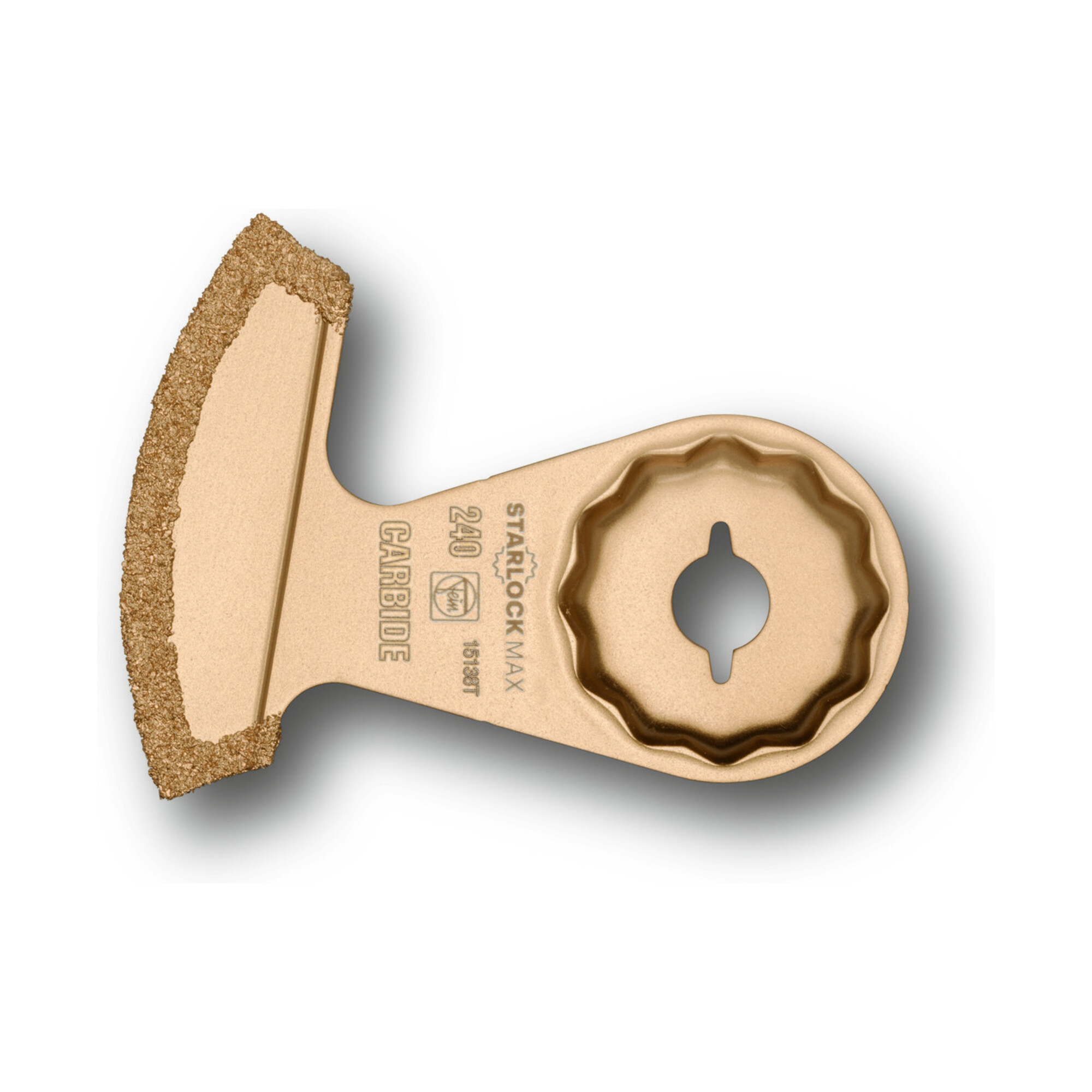 Fein Hartmetall-Sägeblatt aus Hartmetall und Stahl, segmentiert, StarLockMax, 1.2 mm dick, für Holz oder Kunststoff - 63903240210