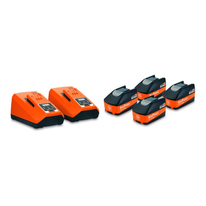 Fein HighPower Akku-Starter-Set mit 4 Akkus