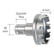 Fein HM-Lochsäge mit QuickIN Hartmetall QMP PLUS-Aufnahme-3