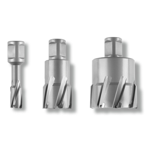 Fein HM Ultra 50 Kernbohrer mit 3/4 in Weldon-Aufnahme, Bohr-Ø 15,5 mm, Schnitttiefe