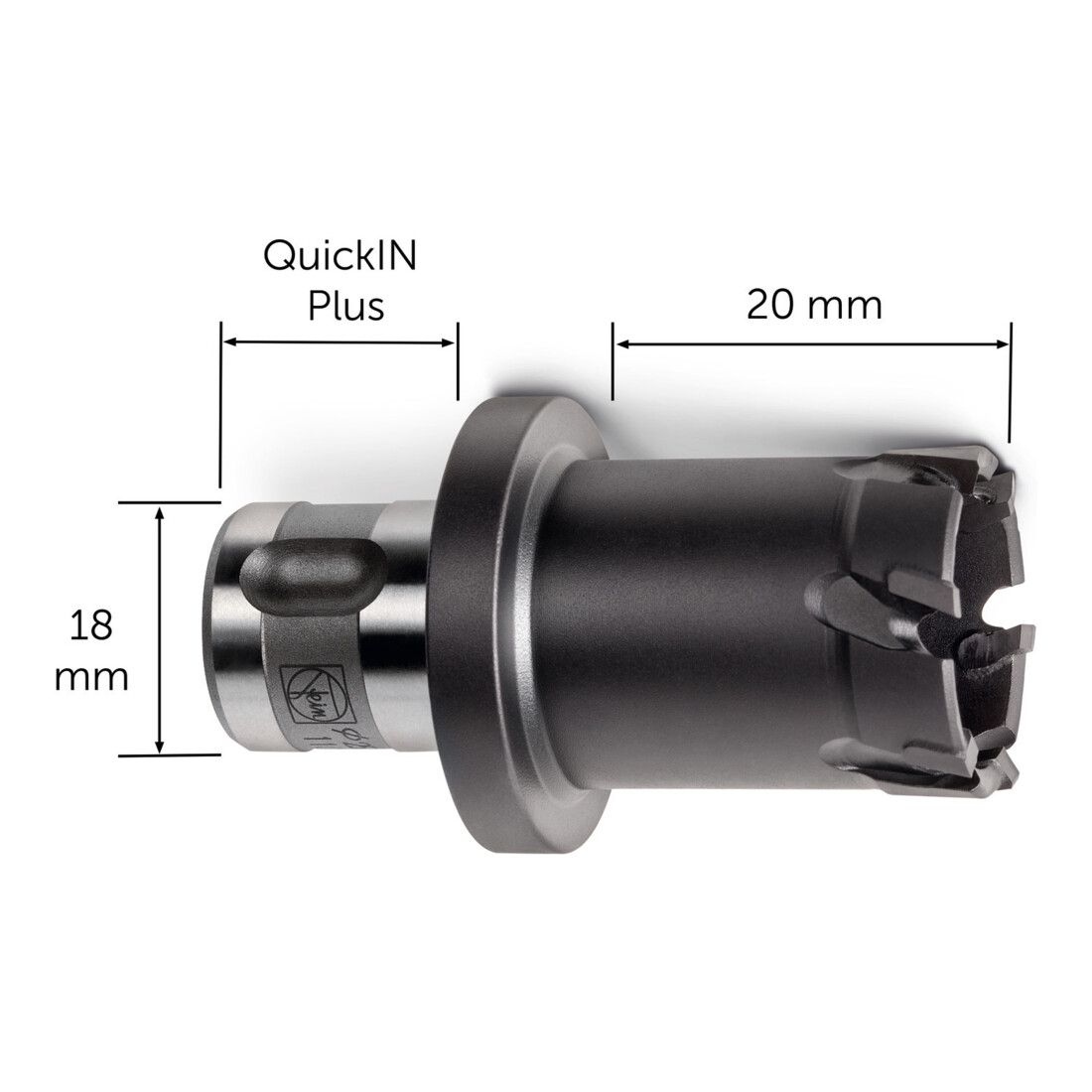 Fein Hartmetall-Kernbohrer mit QuickIN-PLUS-Aufnahme