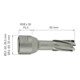 Fein HM Ultra Kernbohrer 50 mit Fein Gewinde-5
