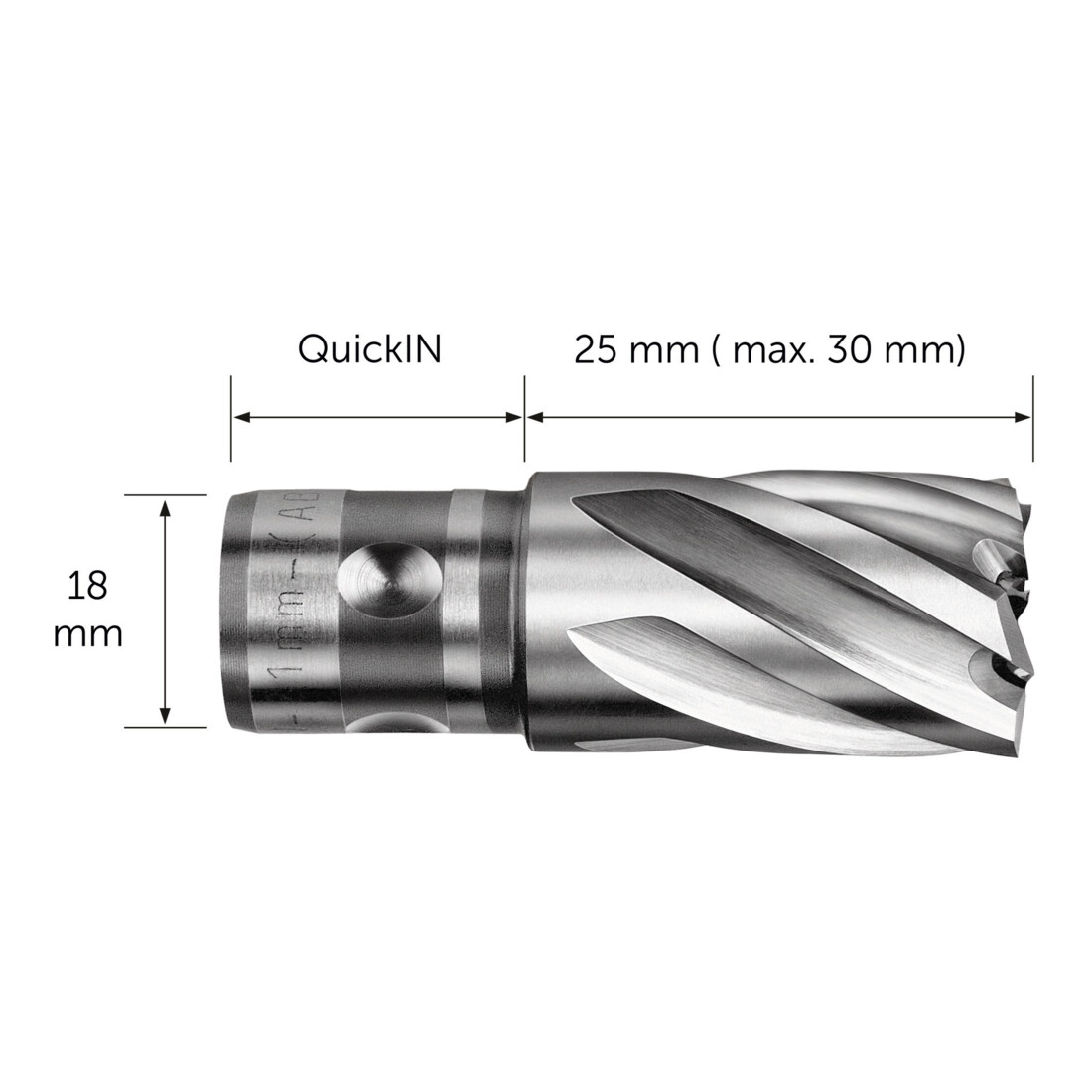 Fein HSS Nova Kernbohrer mit QuickIN