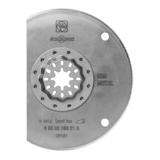Fein HSS zaagblad gesegmenteerd Starlock diameter 100 x 0,7