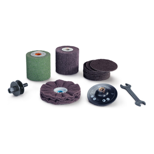 FEIN Kit Acier spécial pour polisseuse d'angle WPO, Type : F