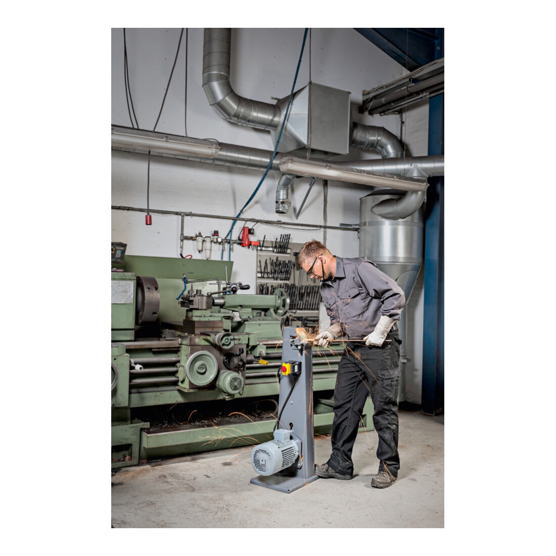 Fein Kompakt-Bandschleifmaschine GKS, Typ: 790503004