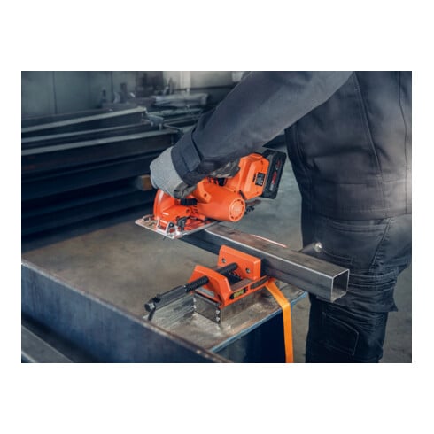 Fein Kompakte Akku-Handkreissäge für Metall, F-IRON Cut 57 AS Set 2 x 8 Ah