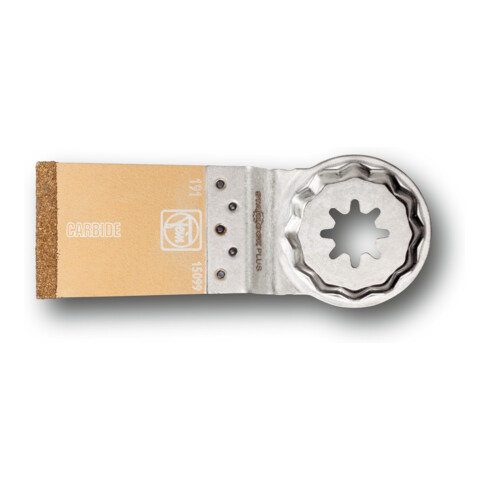 Fein Lame de scie E-Cut à concrétion carbure, Longueur 50 mm, Largeur 35 mm, Porte-ou