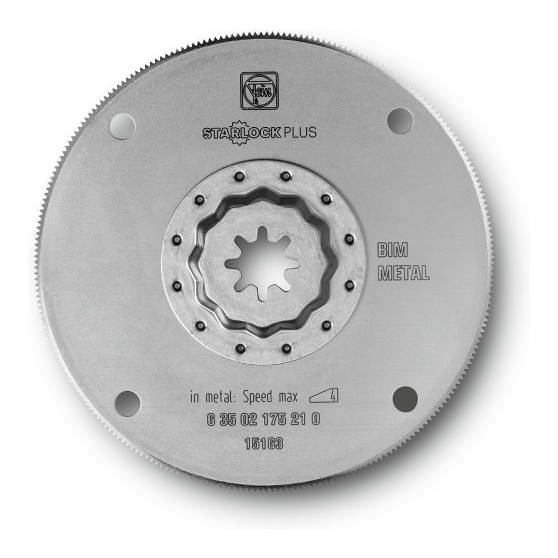 Fein Lame de scie HSS, Ø 100 mm, Quantité 1 Pce, Porte-outil StarlockPlus