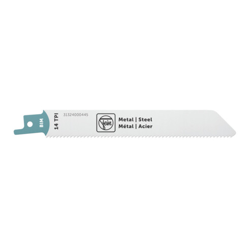 Fein Lame de scie sabre BIM 130 T14 MS