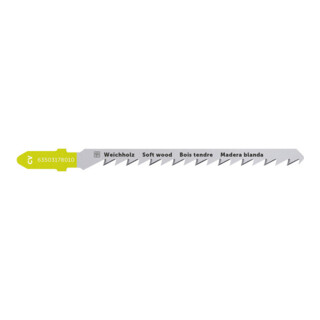 Fein Lame de scie sauteuse pour bois , CV 75 T2.5/1.4 SW CC, Quantité 5 Pce