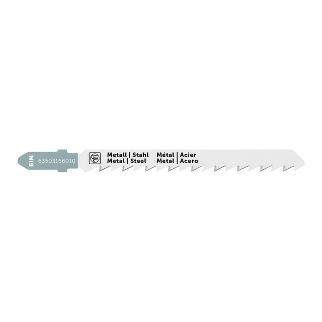 Fein Lame de scie sauteuse pour le métal , BIM 75 T1.2 MS SC , Quantité 5 Pce, Longue