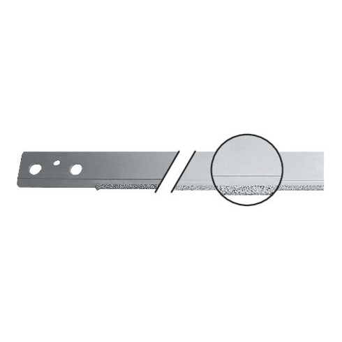 Fein Lames de scie TD a concrétion diamant, Longueur 490 mm, Épaisseur 2,9 mm