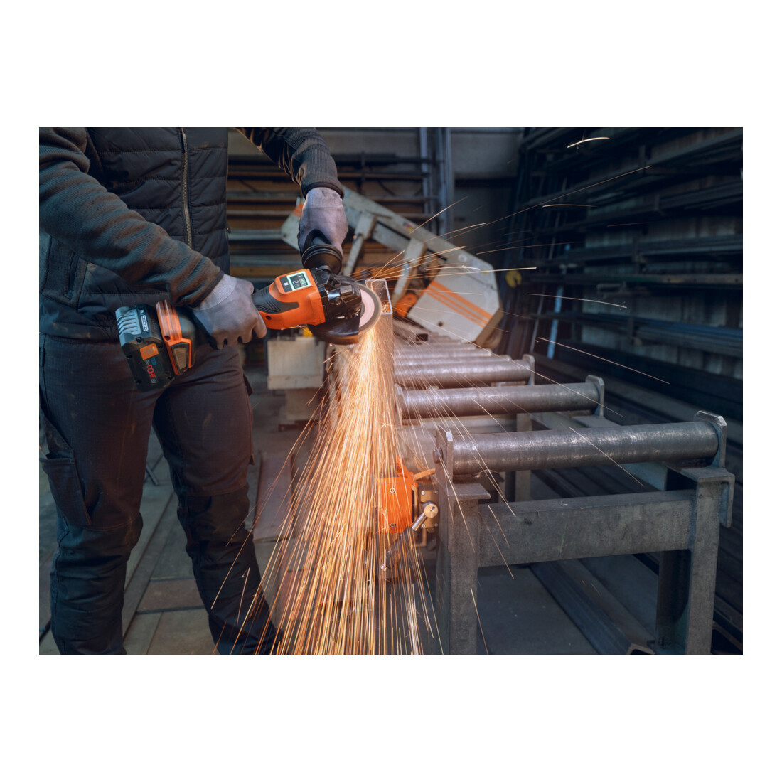 FEIN Meuleuse d’angle sans fil Ø 125 mm CCG 18-125-15 AS