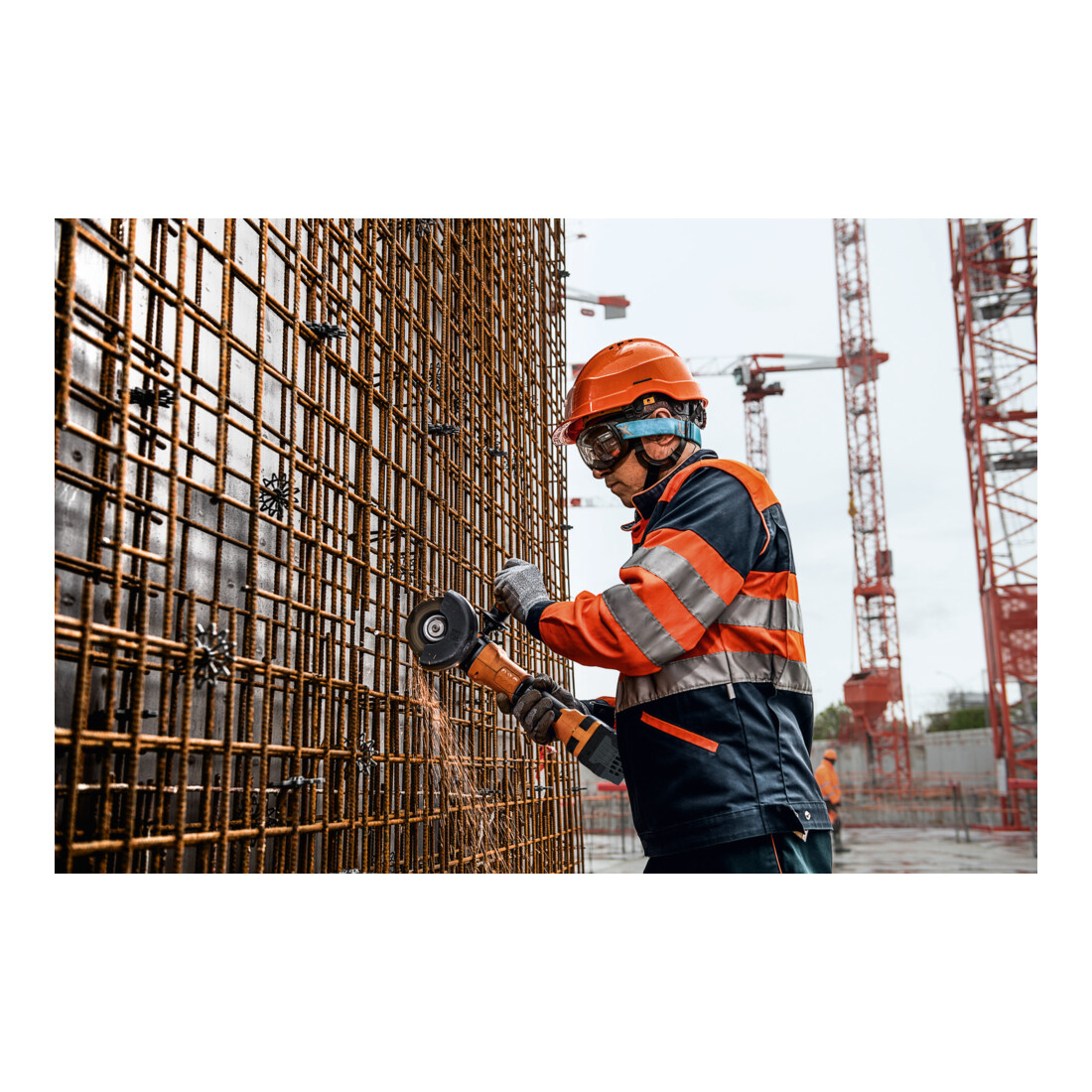 Fein Meuleuse d'angle sans fil PROTAGO Ø 115 mm CCG 18-115-10 PD-SEC AS