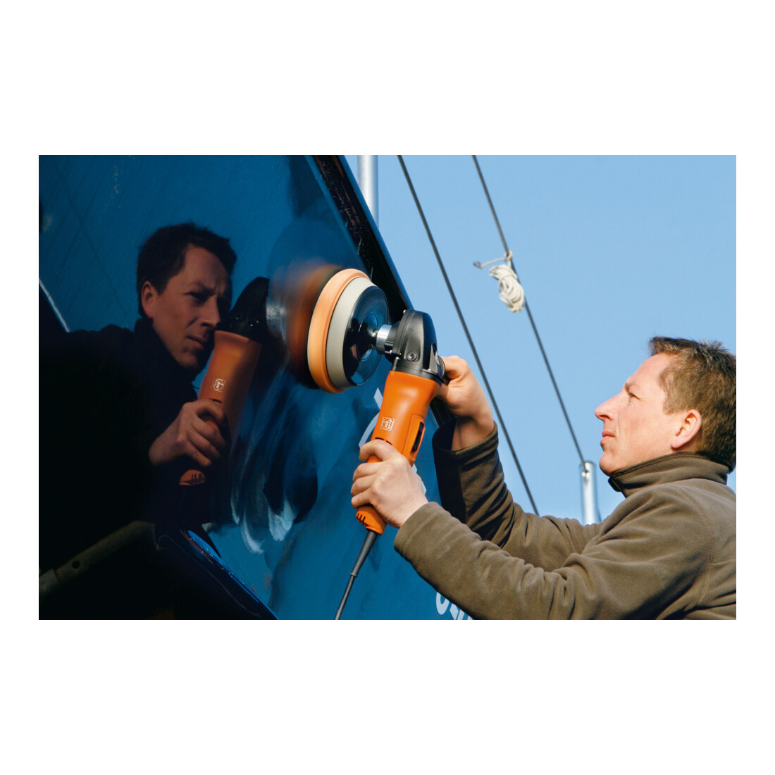 FEIN Polisseuse pour bateaux WPO 14-15 E Set bateaux
