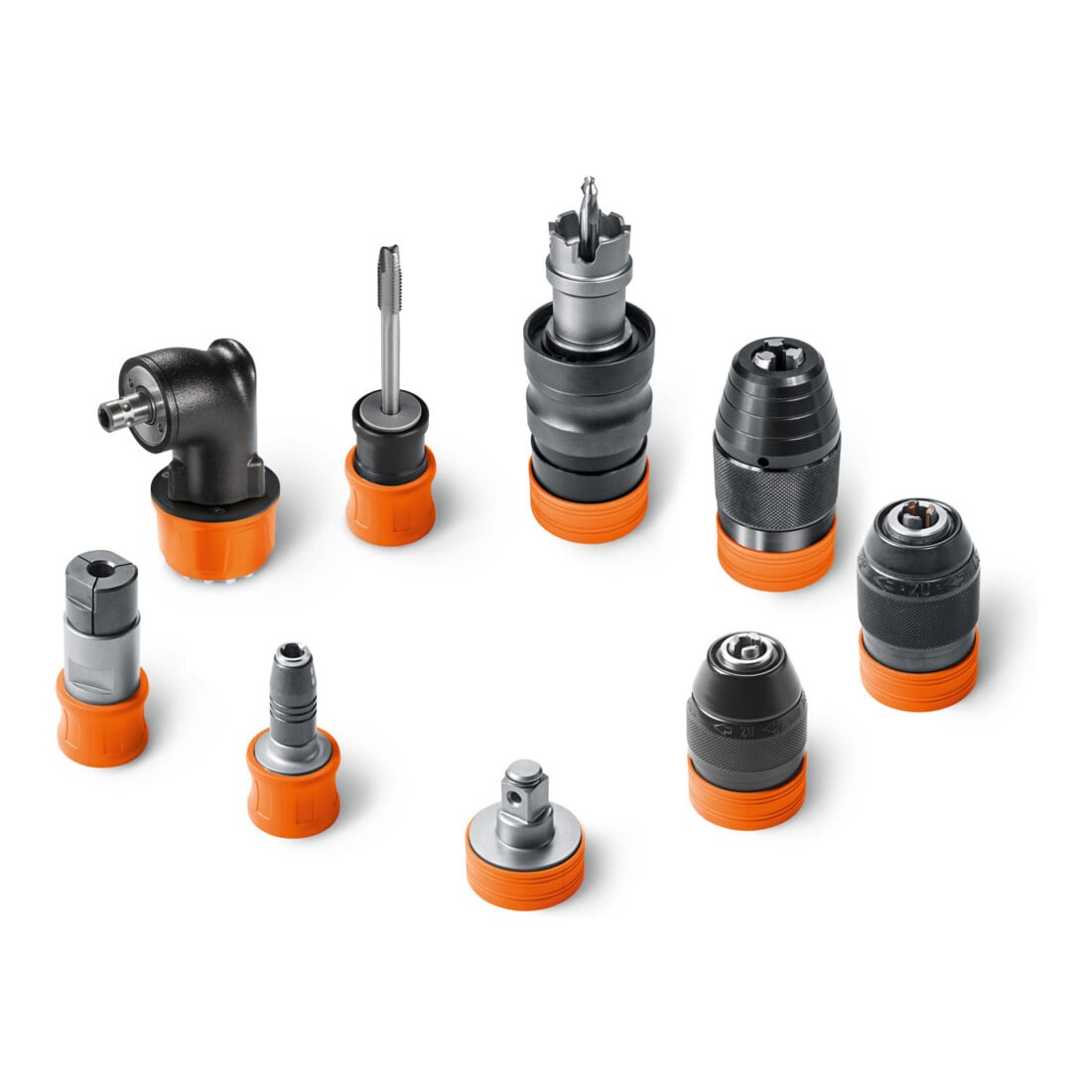 Fein Renvoi d’angle, Interface pour accessoires QuickIN