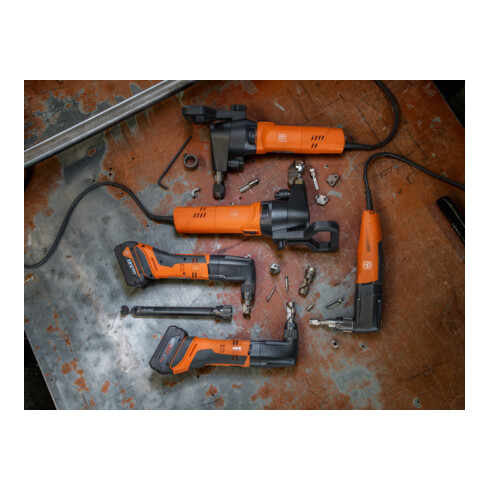 FEIN Roditrice a batteria fino a 1,6 mm ABLK 18 1.6 E AS Set 2x 5 Ah