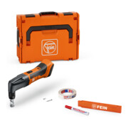 FEIN Roditrice a batteria fino a 1,6 mm ABLK 18 1.6 E AS Set