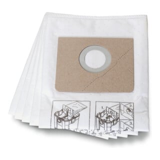 Fein Sac à poussières en matériau non tissé, Modèle Dustex 25 L, Quantité 5 Pce