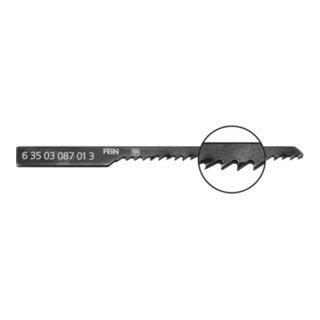 Fein Sägeblätter 5er Pack, Länge 77 mm, Zahnabstand 2 mm