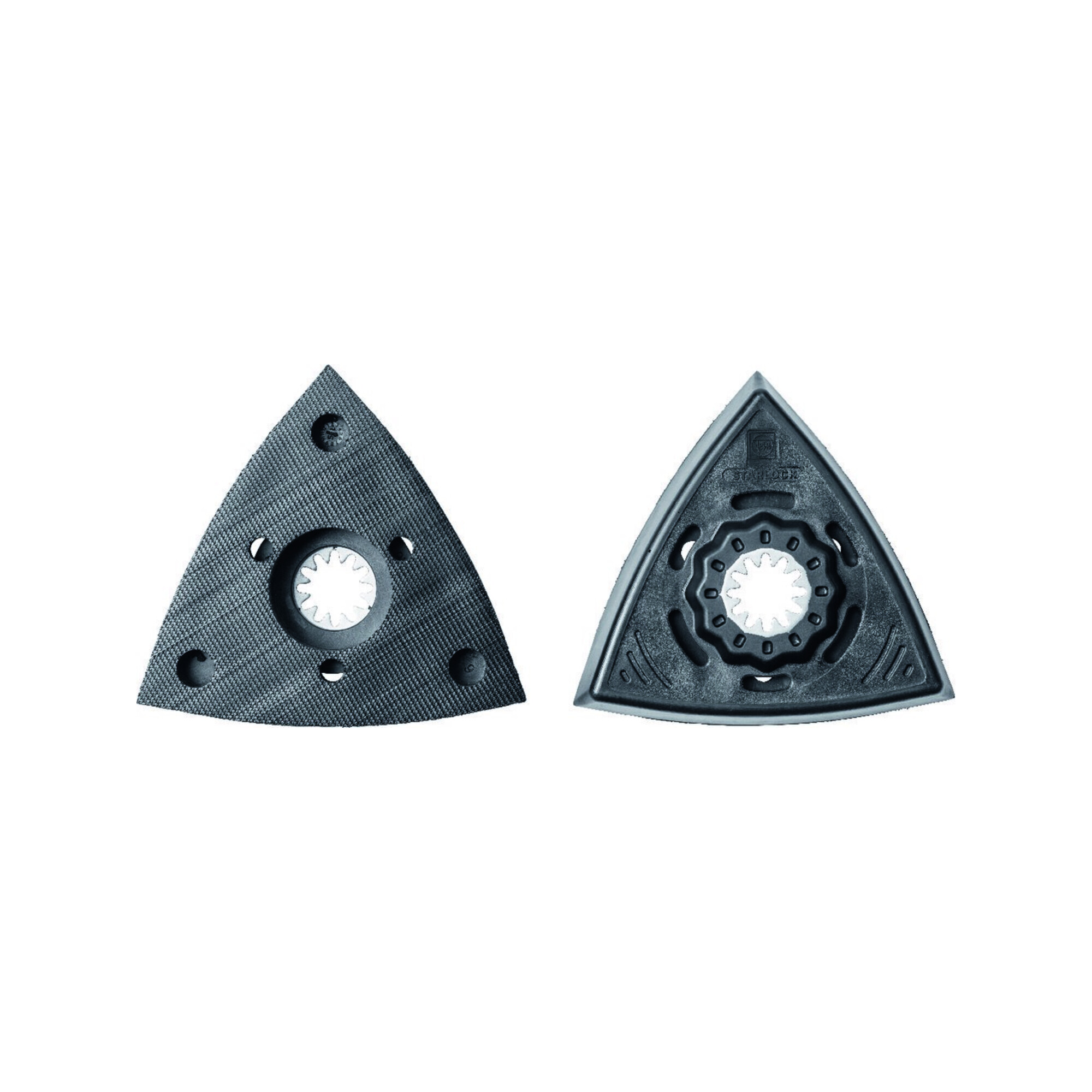 Fein Schleifplatten-Set Dreieck, gelocht VE à 2 Stück Starlock
