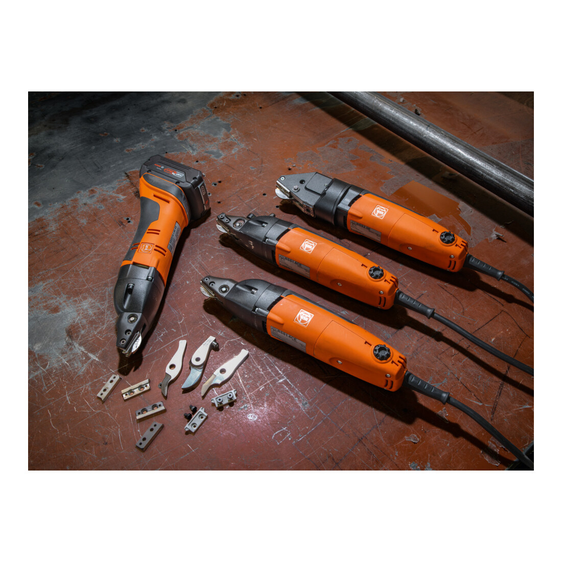 Fein Schlitzschere bis 2 mm, BSS 2.0 E Set