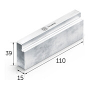 Fein Schutzbackenpaar (B) Blank 110 mm Aluminium (VersaMAG)-4