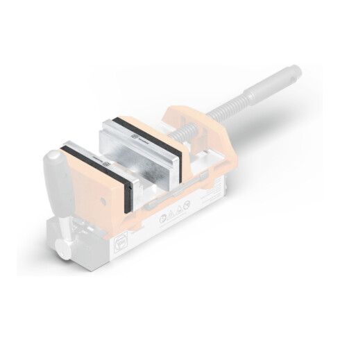 Fein Schutzbackenpaar (B) Blank 110 mm Aluminium (VersaMAG)
