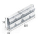 Fein Schutzbackenpaar (P) Prisma 110 mm Aluminium (VersaMAG)-1