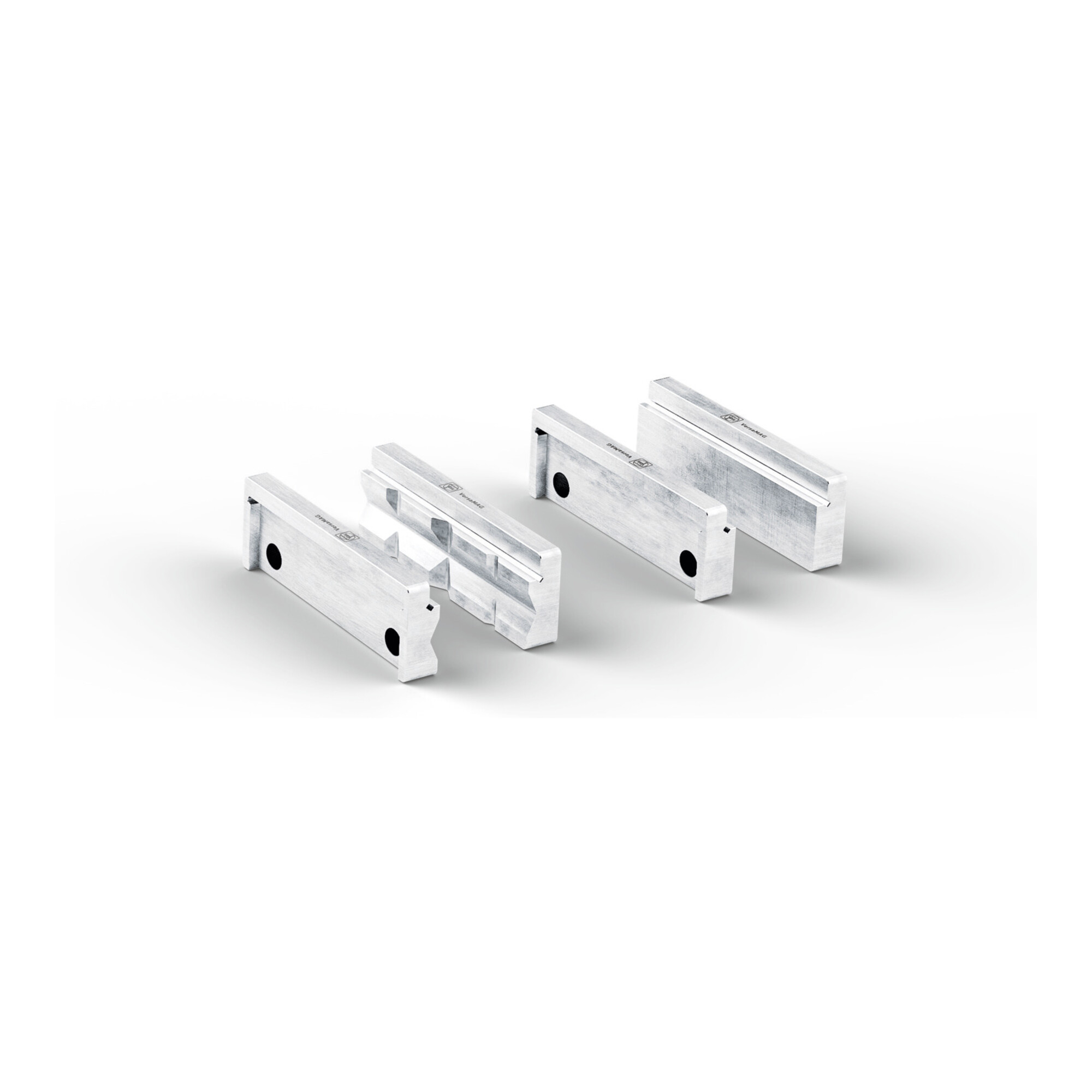Fein Schutzbackenpaar Set Prisma und (B) Blank 110 mm Aluminium (VersaMAG)