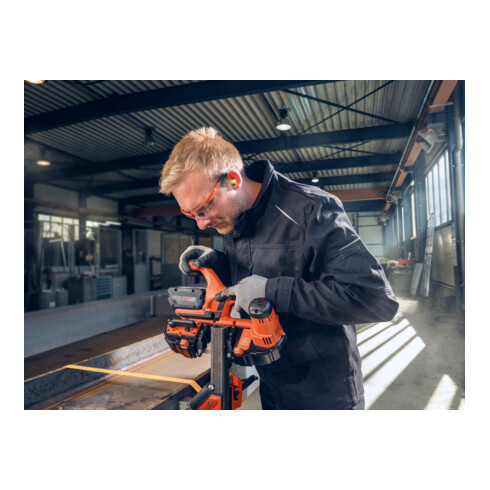 FEIN Scie à ruban sans fil pour des profondeurs de coupe jusqu’à 63,5 mm ABAS 18