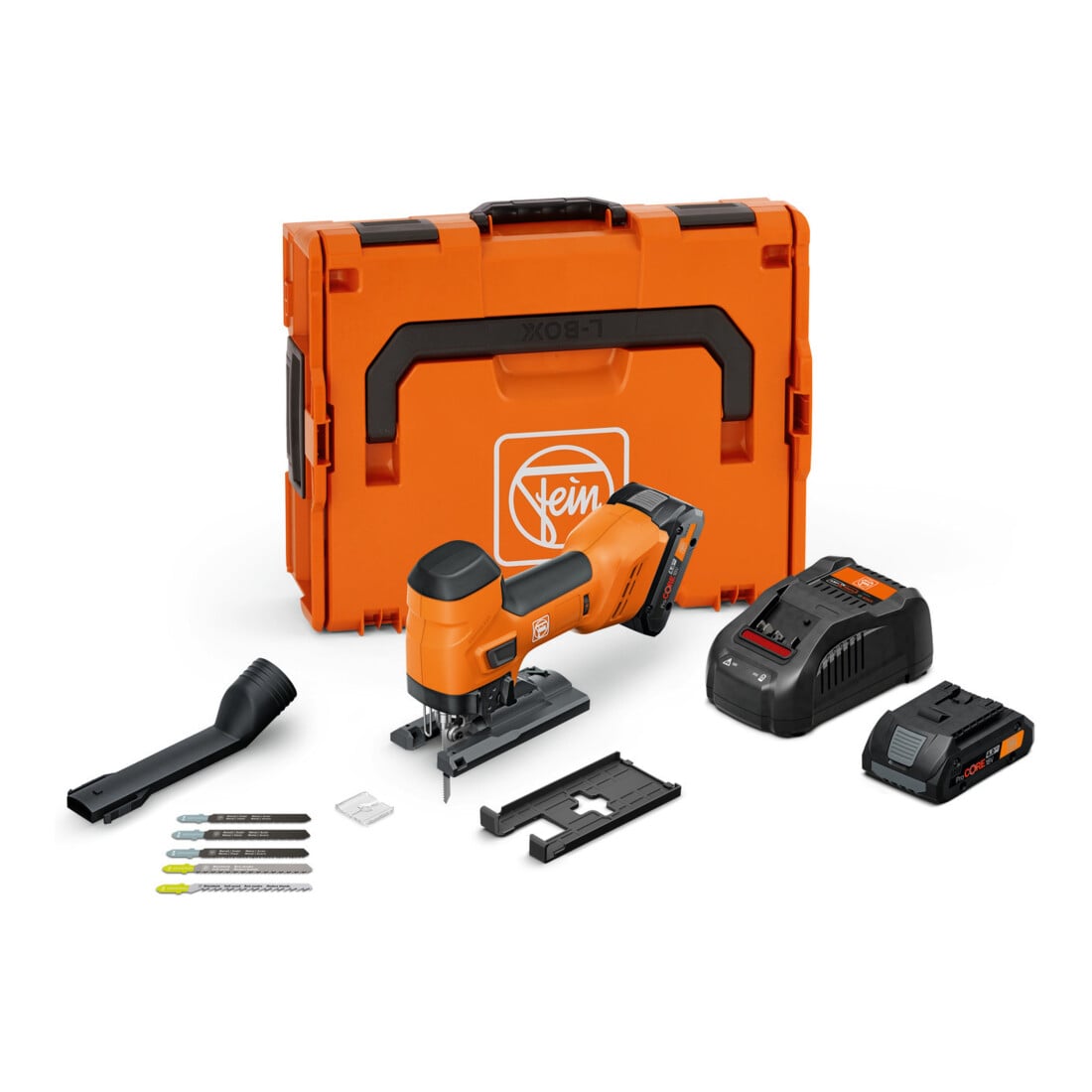 FEIN Seghetto a batteria per metallo e legno corsa 26 mm F-IRON Jig 26 AS Set 2