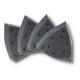 Fein Set de feuilles abrasives, Longueur d’arête 130 mm-1