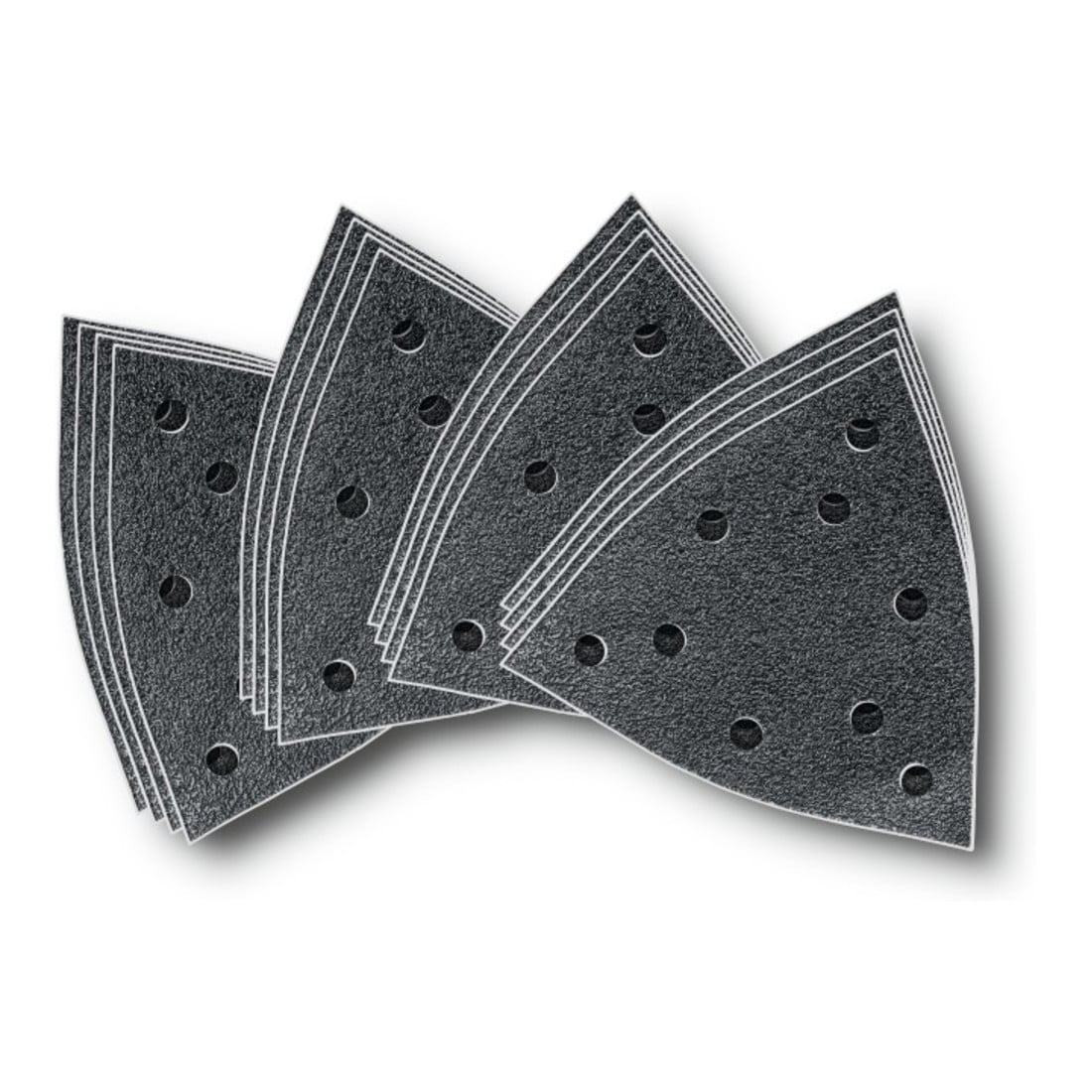 Fein Set de feuilles abrasives, Longueur d’arête 130 mm